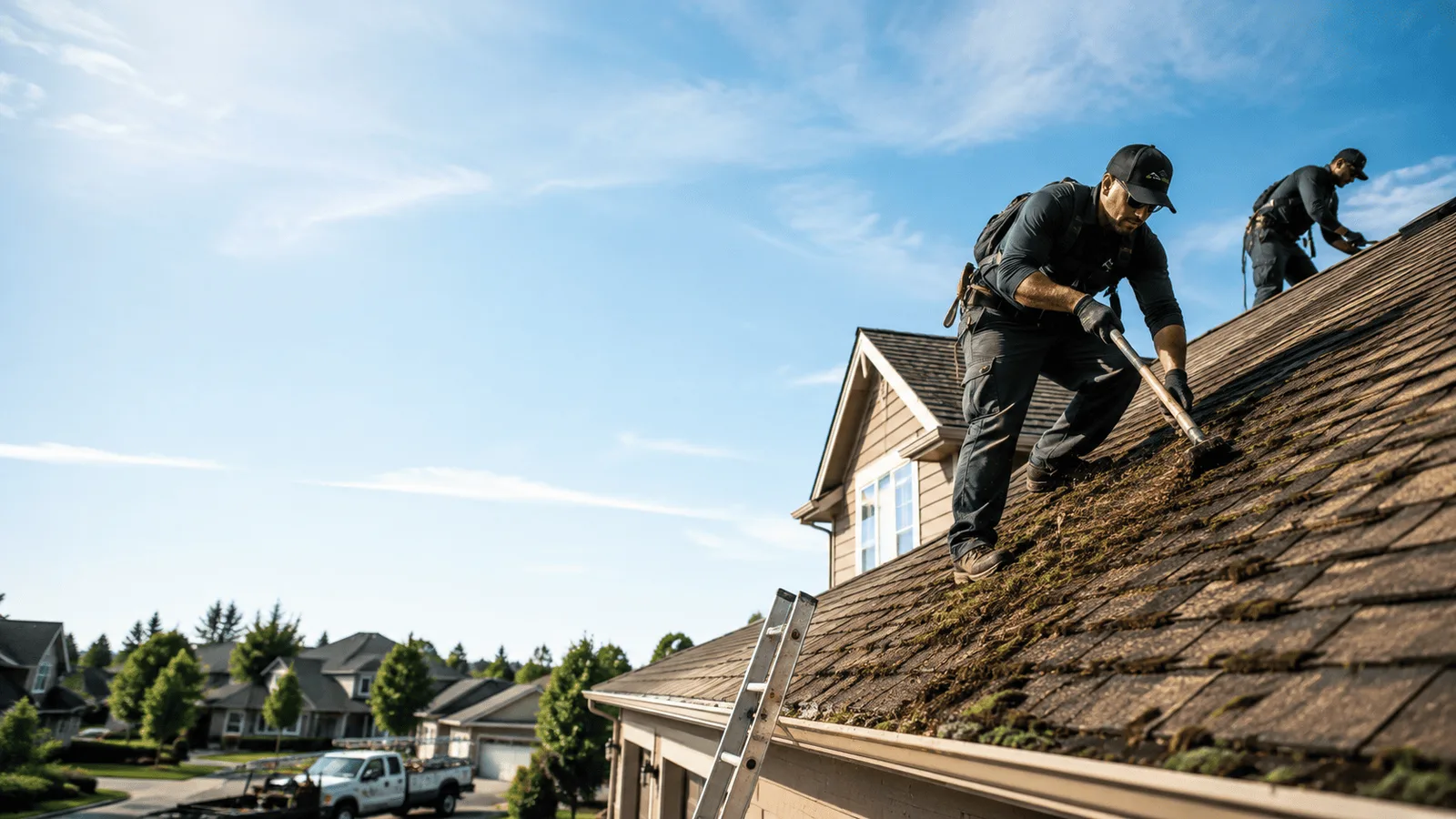 Roof Moss Removal in Forestdale, RI near me